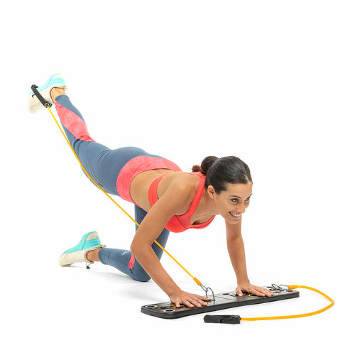 Pack Push-Up Board and Set of Resistance Bands with Accessories and