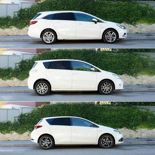 Mesh Sunshade for the Car InnovaGoods 4 Units