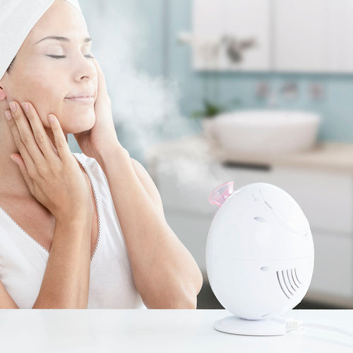 InnovaGoods Electric Facial Sauna & Blackhead Remover Set