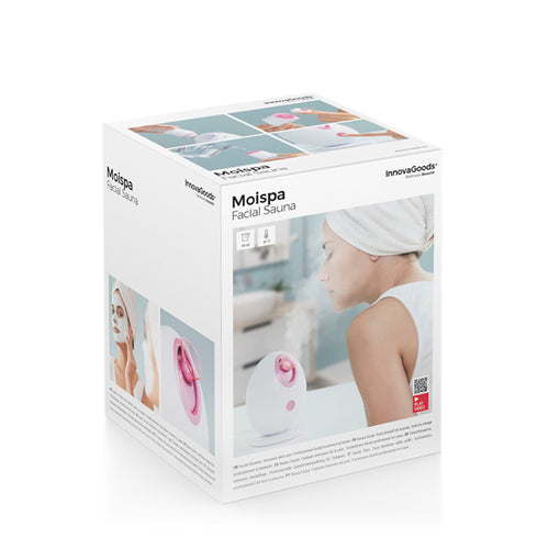 InnovaGoods Electric Facial Sauna & Blackhead Remover Set
