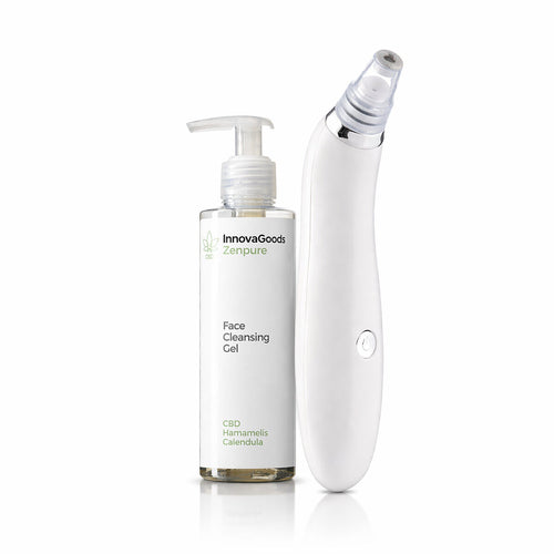 Electric Facial Blackhead Cleaner Pack and Zenpure CBD Facial