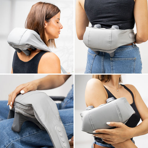 Rechargeable 6D neck massager Silax InnovaGoods