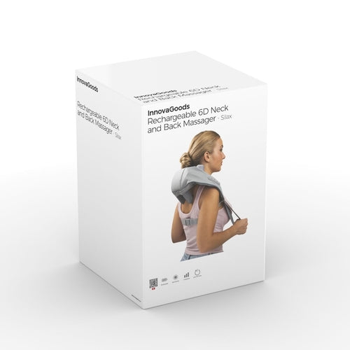 Rechargeable 6D neck massager Silax InnovaGoods