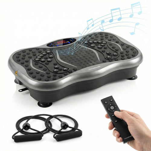 Vibration Platform with Speaker, Resistance Bands and Remote Control