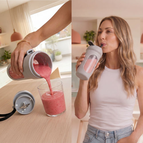 Rechargeable Portable Individual Glass Blender Wellsy InnovaGoods