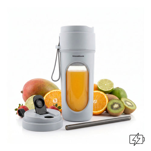 Rechargeable Portable Individual Glass Blender Wellsy InnovaGoods